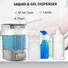 CIBSS Manual Soap Dispenser, 23.7oz/700ml Wall Mount Soap Dispenser, Large