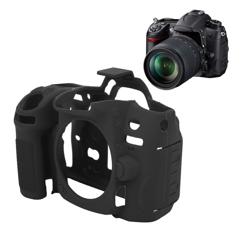 Camera Protective Shell Silicone Case Cover Fit for Nikon D7000