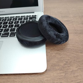 ACCOUTA Earpads Cushion Compatible with Pioneer HDJ-500 HDJ500 HDJ 500 Headset Headphones Ear Pads Replacement with Warm Softer Fabric and High Density Foam