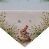 texpot Tablecloth 85 x 85 cm with print bunny with