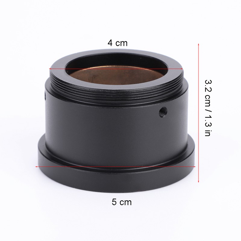 M42X0.75 to 1.25inch Adapter Aluminum Alloy Compression Ring for Telescope