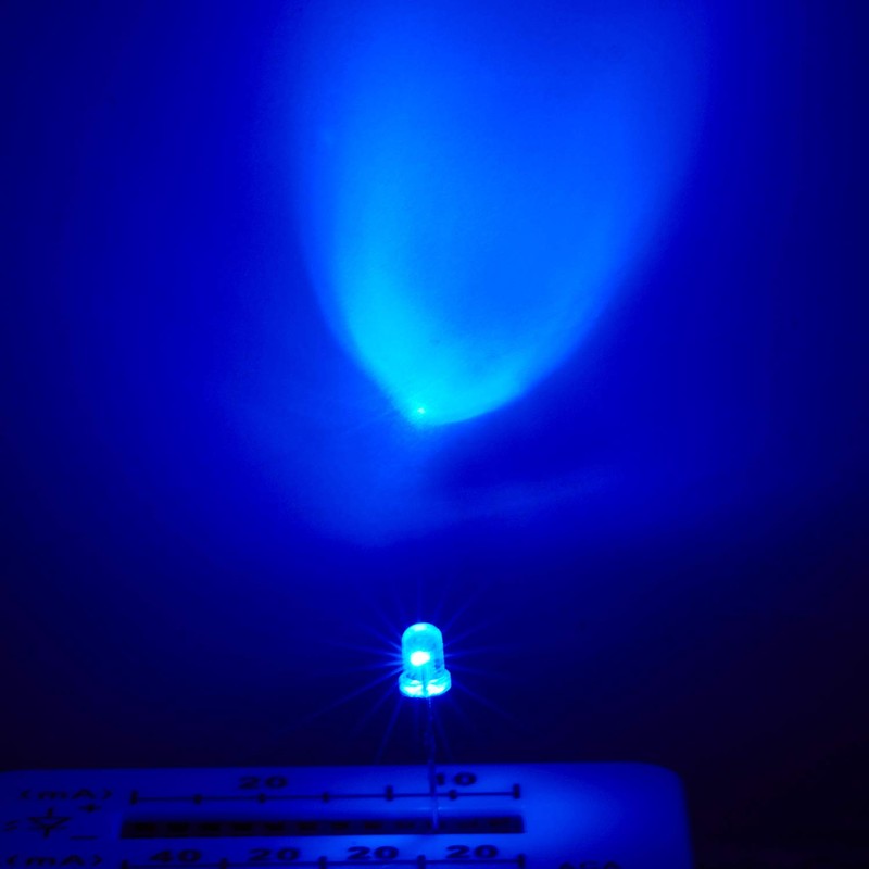 Chanzon 100 pcs 3mm RGB Multicolor Fast Blinking (Multi Color
