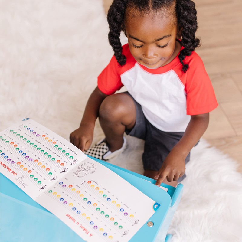 Melissa & Doug Learn-to-Play Piano with 25 Keys and Color-Coded