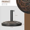 Elevon Elevon 35lb Heavy Duty Umbrella Base, Bronze