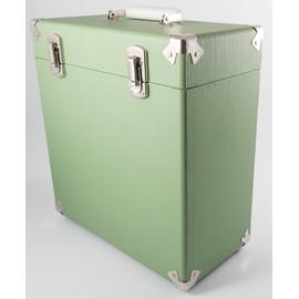 GPO Portable Retro Style Carry Case for LPs, Albums and 12Inch Vinyl Records (Holds 30 Albums)