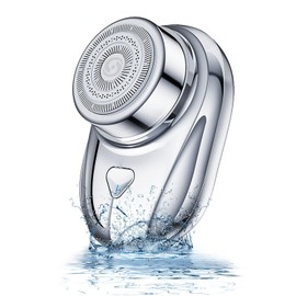 OYNUPIKR Mini Electric Shaver, Mini Portable Shaver, Electric Razor for Men, USB Rechargeable Waterproof Shaver for Travel Office