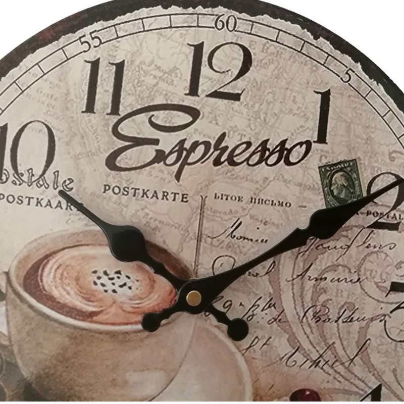 YOAI Wall Clock Kitchen Clock Vintage Shabby Chic Antique Nostalgia