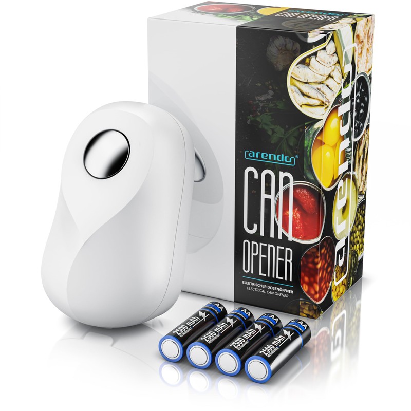 Arendo - One Touch electric can opener - with automatic