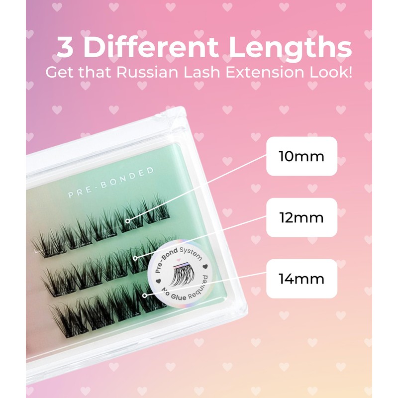 Lola's Lashes Pre-glued Lashes | Bold Definition Starter Kit |