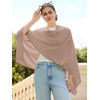 Lacretazhi Women'S Shawl Wraps Poncho Sweater Lightweight Knit Scarf With