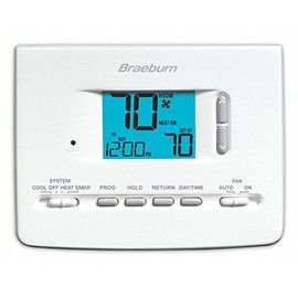 Braeburn 2220 NC termostato, 5 – 2 día programable, 2h/1 °C
