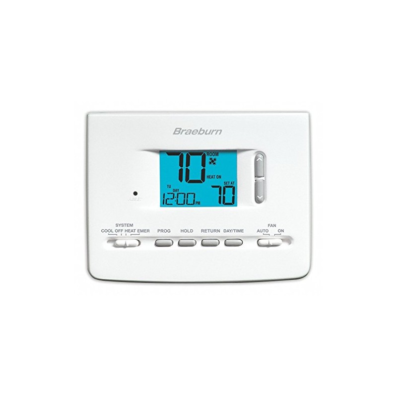 Braeburn 2220 NC termostato, 5 – 2 día programable, 2h/1