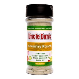 Uncle Dan’s, Creamy Ranch | 4.5oz Shaker – 4.5oz Shaker Bottle