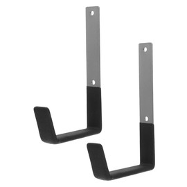 Operitacx Heavy Duty Garage Hooks 2pcs Removable Wall Hooks Storage Organizer for Garden Tools Bikes Ladders