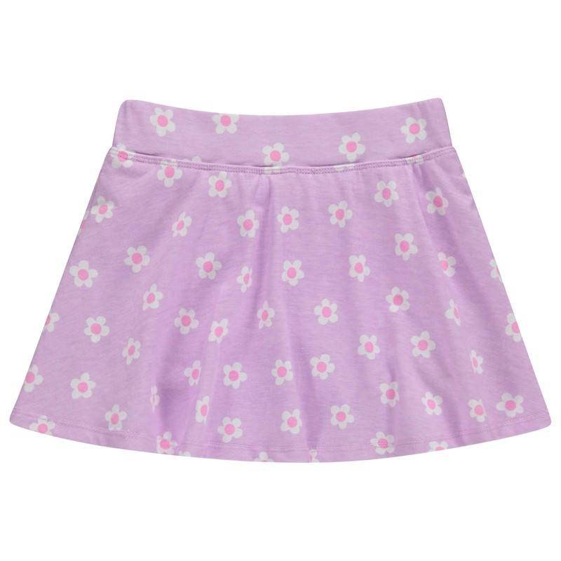 BTween 3 Pack Skorts for Girls - Kids Scooter Skirts