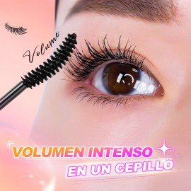 Minimeli Mascara Para Pestañas Voluminizadora Efecto Lash Negro