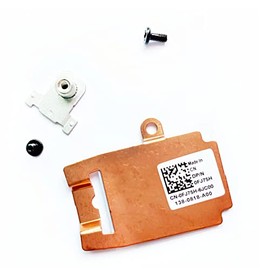 Fleshy Leaf M.2 2230 SSD Heatsink Thermal Shield 0FJ75H w/Support Bracket 0MHKK8 Replacement for Dell Alienware M15 R5 Ryzen Edition M15 R6 Gaming Laptop FJ75H MHKK8