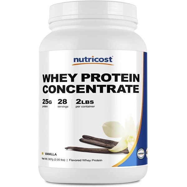 Nutricost Whey Protein Concentrate (Vanilla) 2LBS