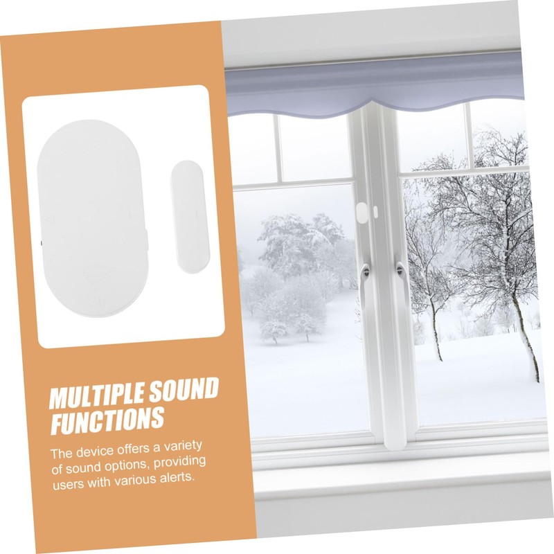 LABRIMP 1 Set Door Sensor Alarm System Magnetic Contact Sensor