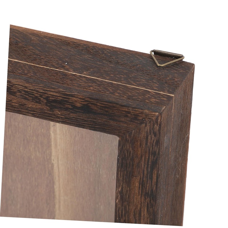 Alipis Wooden Frame Shadow Box Vintage Specimen Display Butterflies Specimen