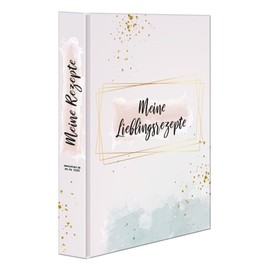 PRICARO Golden Dots A4 Recipe Folder - Single