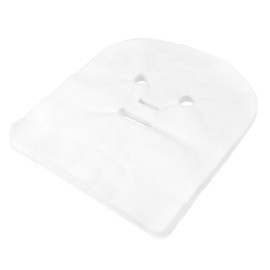 FOMIYES Facial Gauze Mask 100pcs Disposable Sheets Pre-cut Design for Easy Application Skin Fiber Paper