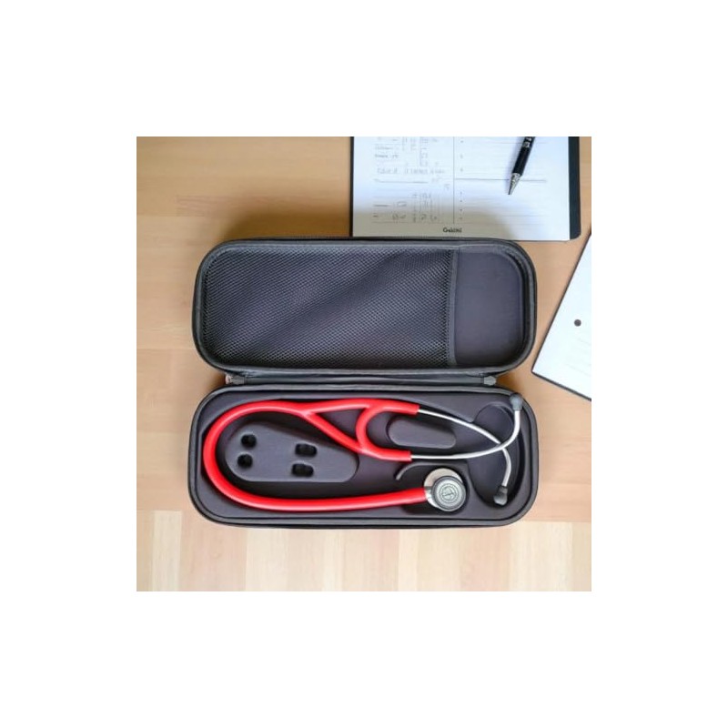Estuche Rígido Para Estetoscopio Cardiology Iv Funda Protectora Portátil Profesional