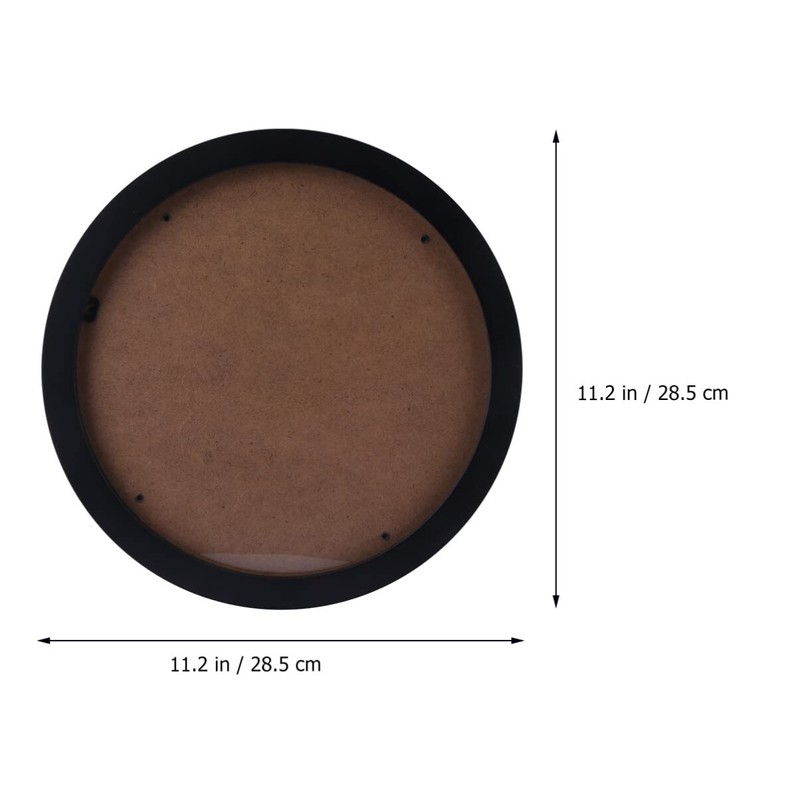 MAGICLULU Round Photo Frame 1Pcs 11inch Display Frame Circle Display
