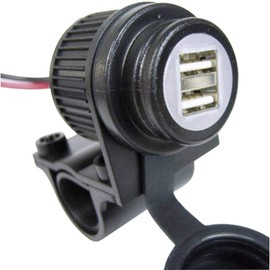 Albrecht USB Duo Socket for Motorbikes