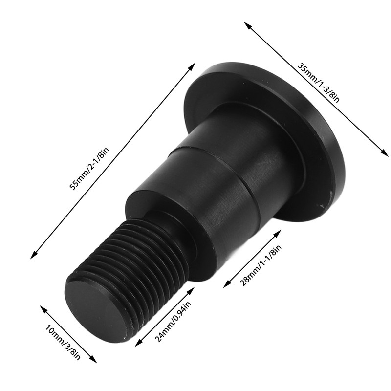 2PCS Motorcycle Handlebar Bar End Mirror Adapters M16 Thread Aluminum