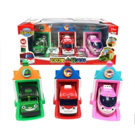 Titipo Shooting Train Toy 3P, Jini,, Diesel