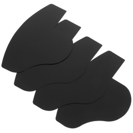 Beaupretty 4pcs Hairline Optimizer Hairline Enhancing Card Beard Guide Shaping Template Tools Mustache Lineup Stencil Hairline Hair Cutting Beard Shaper for Men