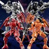 YNTOXIN 2PCS DIY 3D Printed T13 Action Figures Set Lucky