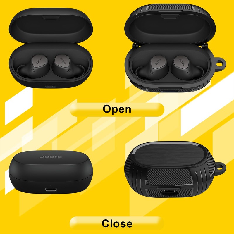 BEWZI for Jabra Elite 7 Pro Case/Elite 7 Active Case