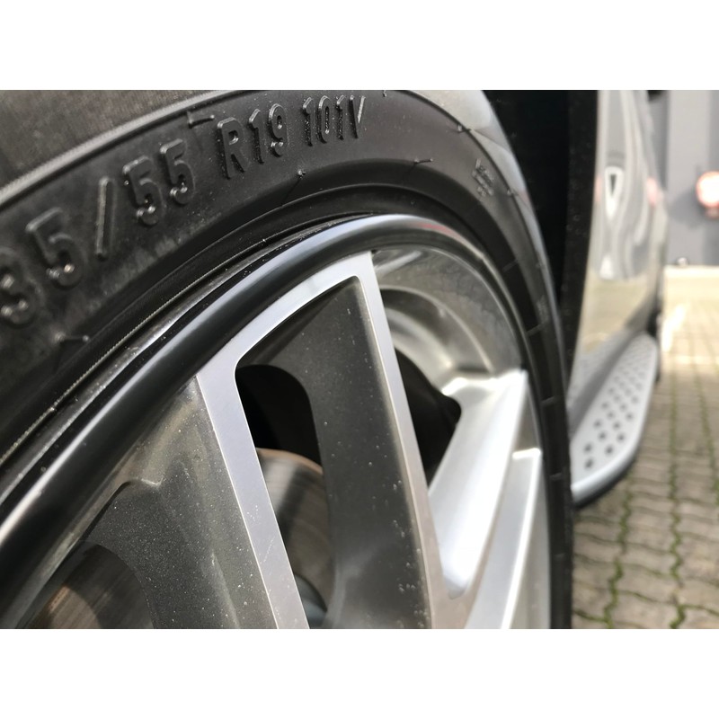 Rim Protector Kit - Black - Alloy Wheel Rim Guard