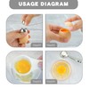 SHIDOW Egg Cracker Topper Set, Soft Hard Boiled Eggs, Egg