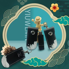 YIUWLMN 3-Piece USB Flash Drive Case USB Storage Case USB Flash Drive Cover, Protect USB Flash Drive, It can be Used yubikey case or a yubikey case.