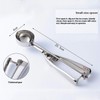 DeepCrush Ultimate Ice Cream Scoop, Heated Stainless Steel Head &