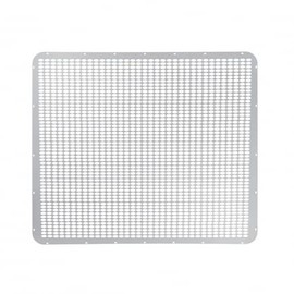 United Pacific 21062 Peterbilt Extended Hood Stainless Grille - Straight Oval Holes