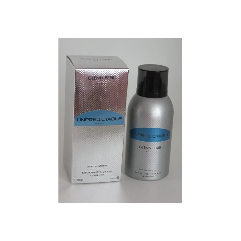 UNPREDICTABLE HIGH CONCENTRTION by Glenn Perri 6.7 OZ EAU DE