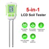 6-in-1 Digital Soil Tester for Plant Care – Backlit LCD