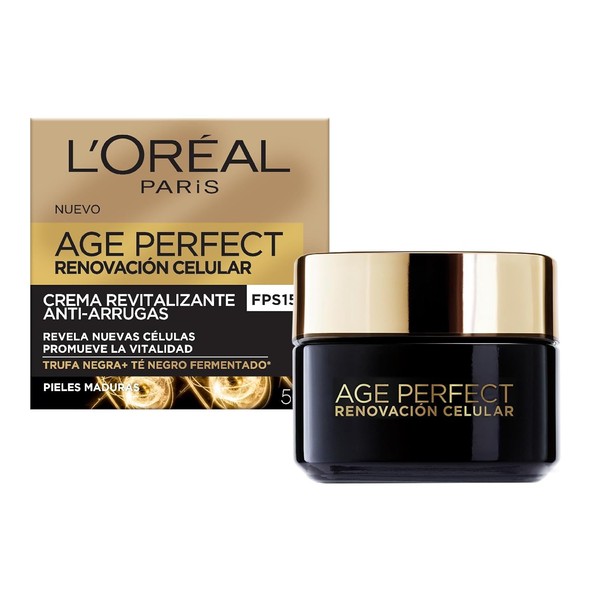 L'Oréal Paris Crema De Día Anti-Arrugas Age Perfect Renovación Celular,