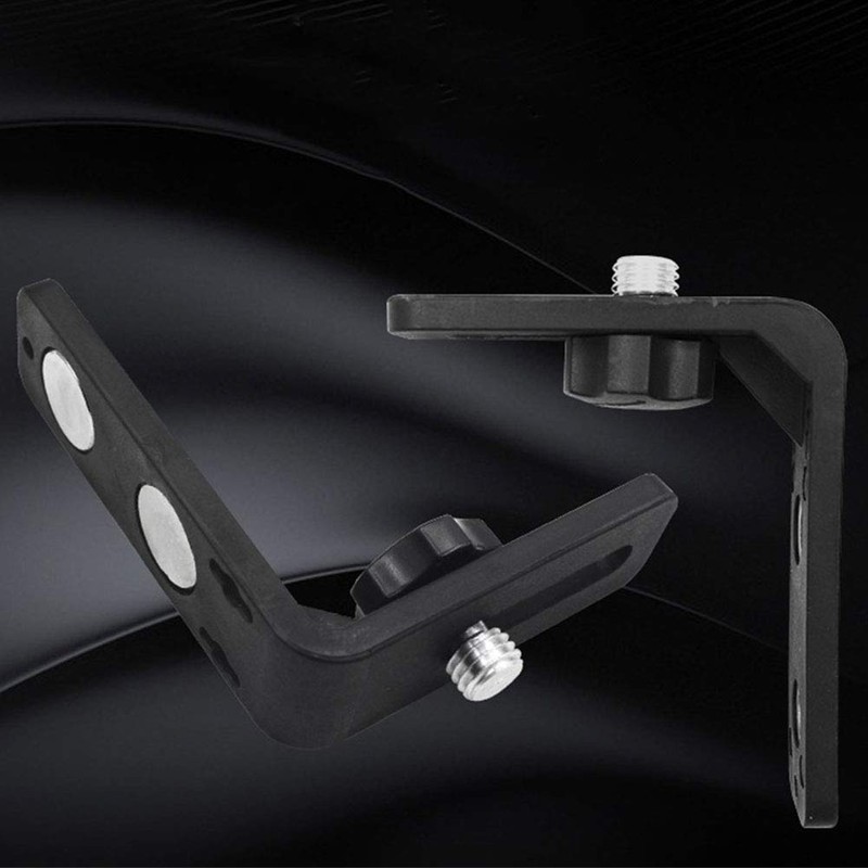 DASNTERED Level Bracket - Lasers Level L-shape Magnetic Bracket -