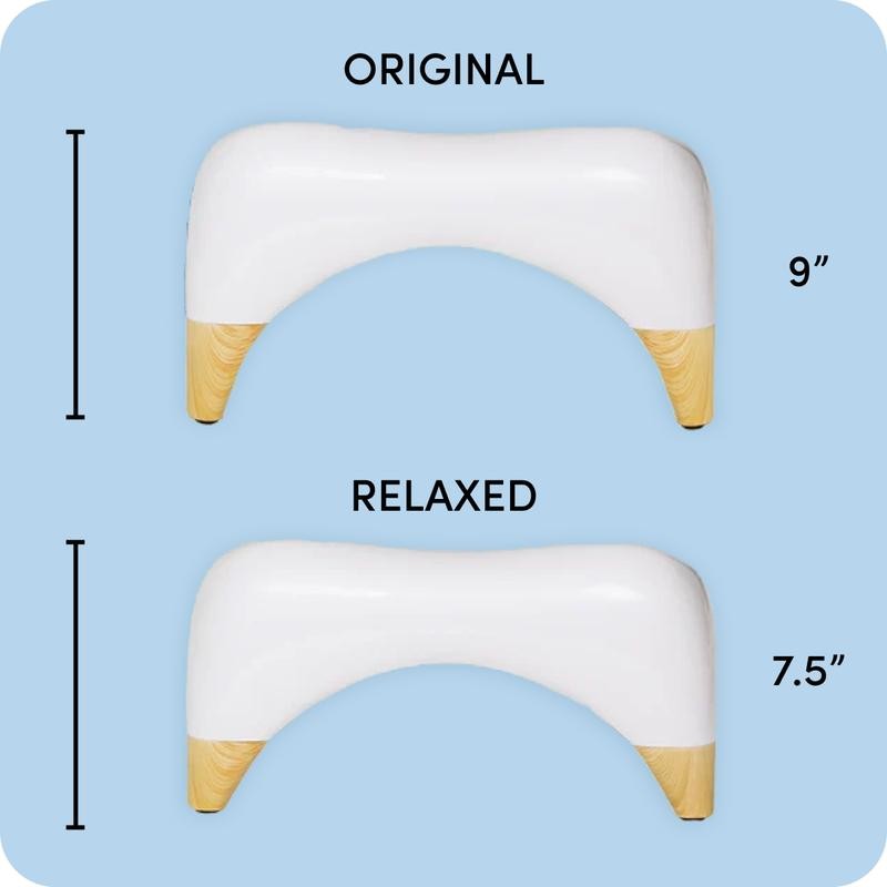 TUSHY Ottoman - Color: Brushed Nickel, Size: Original