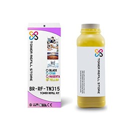Toner Refill Store Compatible Toner Refill Kit Replacement for Brother TN315 TN-315Y Works with Brother HL-4150CDN 4570CDW 4570CDWT, MFC-9460CDN 9560CDW Printers (Yellow, 1 Pack) - 3,500 Pages