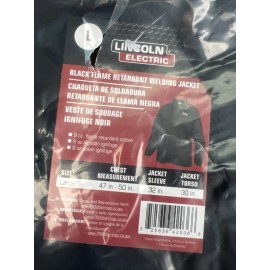 Lincoln electric welding jacket size large KH808L