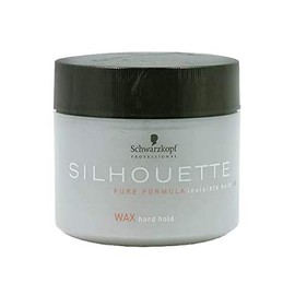 Schwarzkopf Silhouette Hard Wax, 5.0 oz (145 g), Hair Wax, Clear, 5.0 oz (145 g) (x 145)