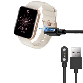 Blueshaweu Charging Cable Compatible with Ruimen Smartwatch D1, Cable Charger Charging Station for Ruimen D1 Smartwatch (Black)