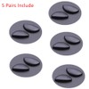 Eyeglass Nose Pads,BEHLINE 5 Pairs Nosepads Nose Piece Replacement for
