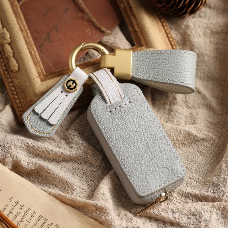 Smasol Tebra Key Case, Genuine Leather, Clavis Compatible, Apartment Handsfree,